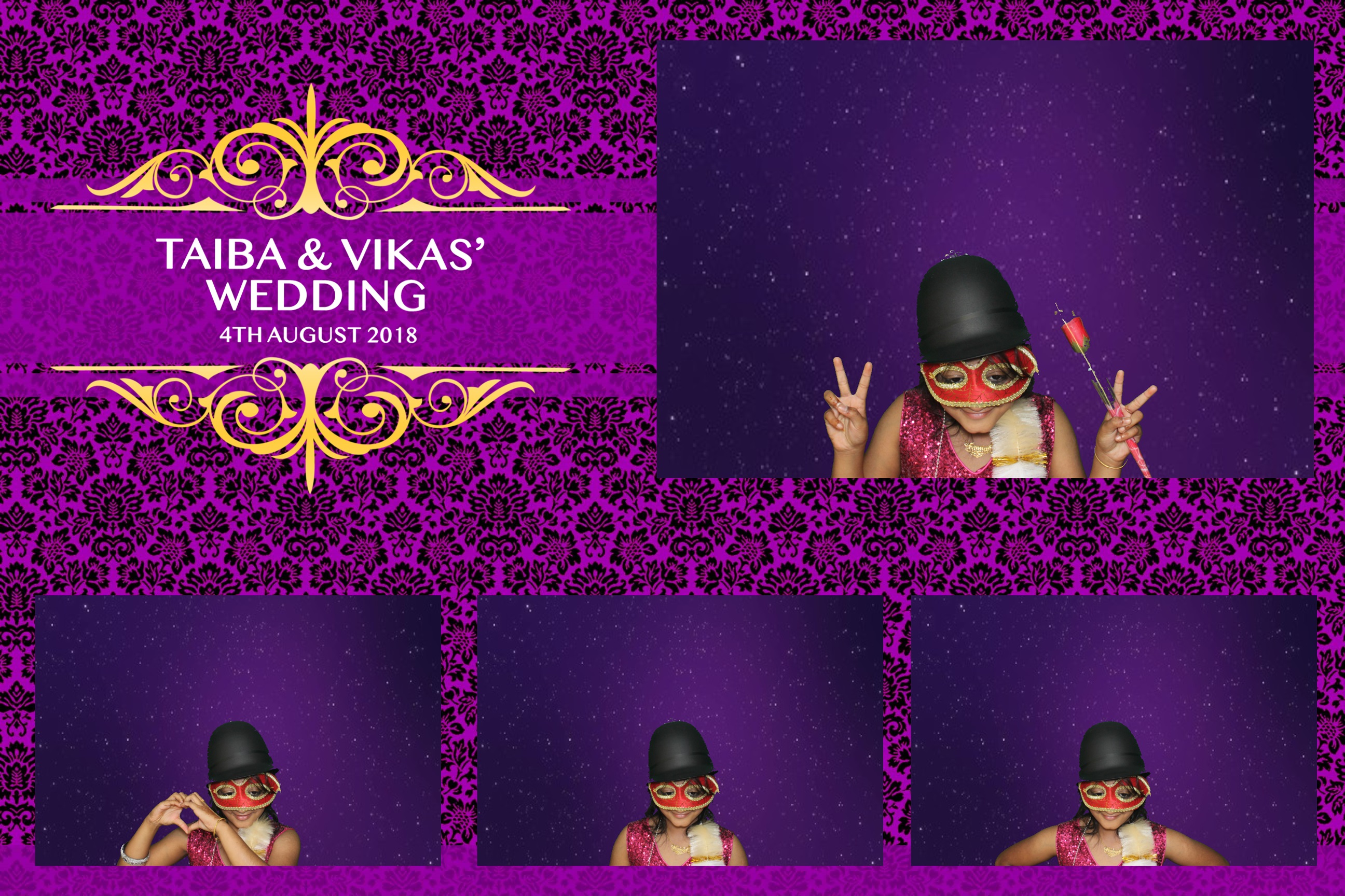 Taiba & Vikas | View more photos from the event at images.mobile-photo-booth.com/u/MobilePhotoBoothUK/Taiba-Vikas